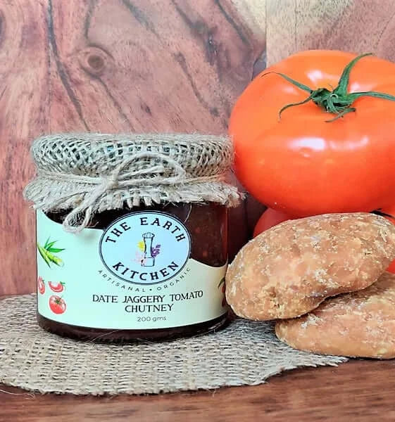 Date Jaggery Tomato Chutney - The Earth Kitchen