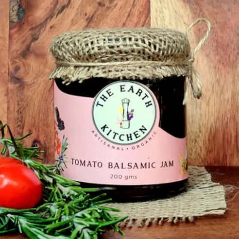 Tomato Balsamic Jam - The Earth Kitchen